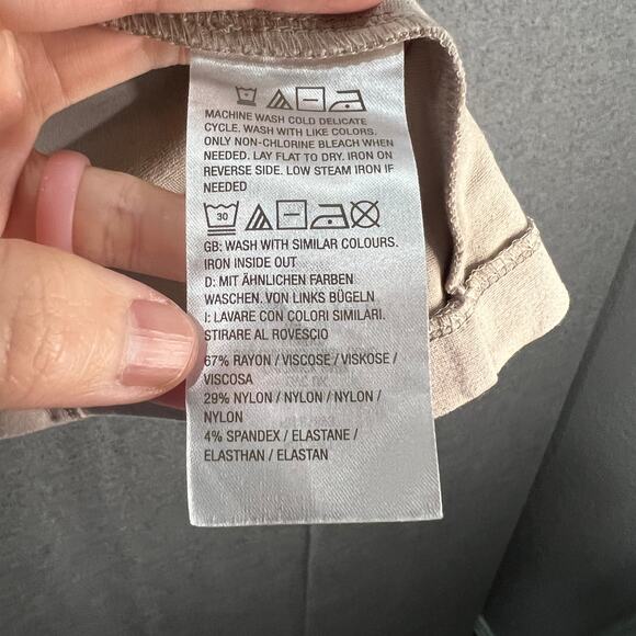 Isaac Mizrahi Live! Elements Womens Top Blazer Knit Jacket Tan Color Size Reg 10 - Picture 12 of 14